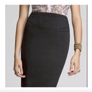 Express Black High Waist Pencil Skirt